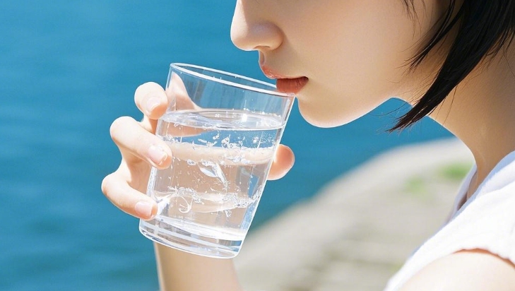 喝水